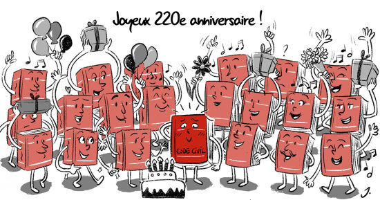 Anniversaire 220 ans du Code civil